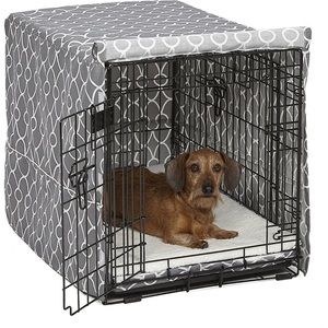 Dog Crate Cover, 36 L x 23 W x 25 H, Velcro